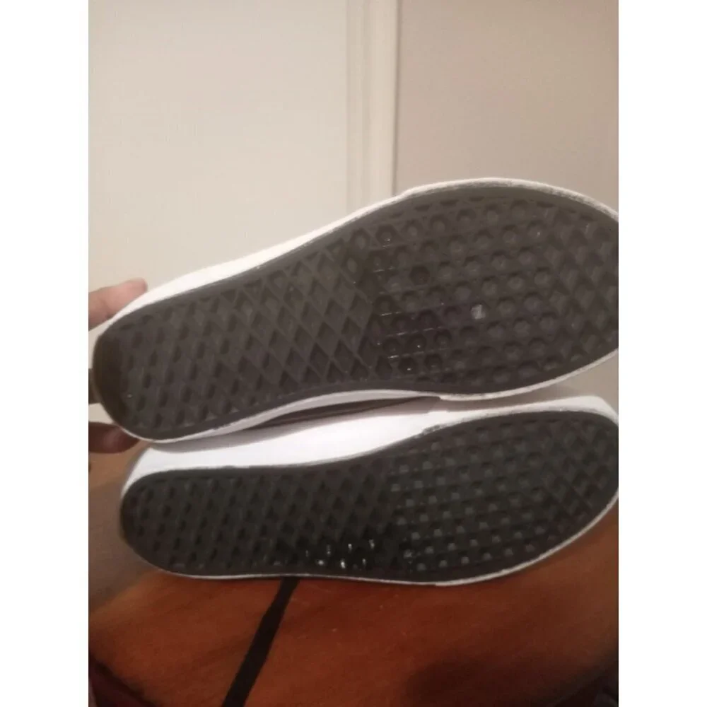 VANS Off The Wall High Top Skateboard Shoes Red Roses Tye Dye Mens 5.5 Womens 7 - Picture 14 of 14